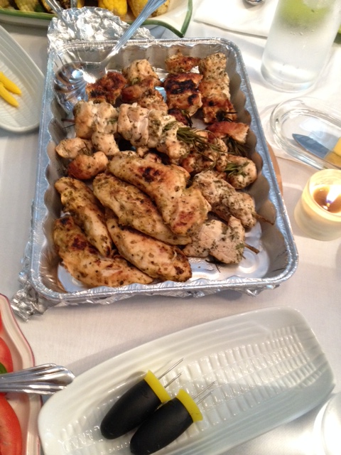 Chicken rosemary skewers were wonderfully flavorful and easy to make.