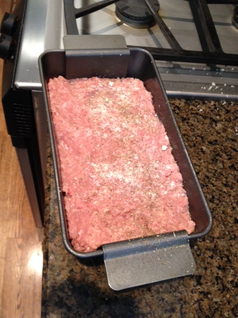 Your turkey meatloaf ready to cook