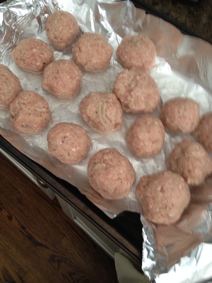 Turkey meatballs are a low-fat, low-salt alternative to beef meatballs.